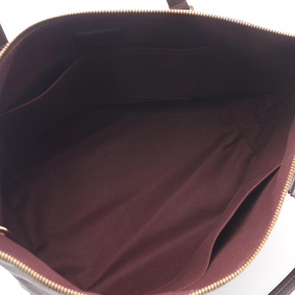 Louis Vuitton Brown Tote Damier Bag Brown Canvas Ebene Iena Leather - Picture 1 of 9